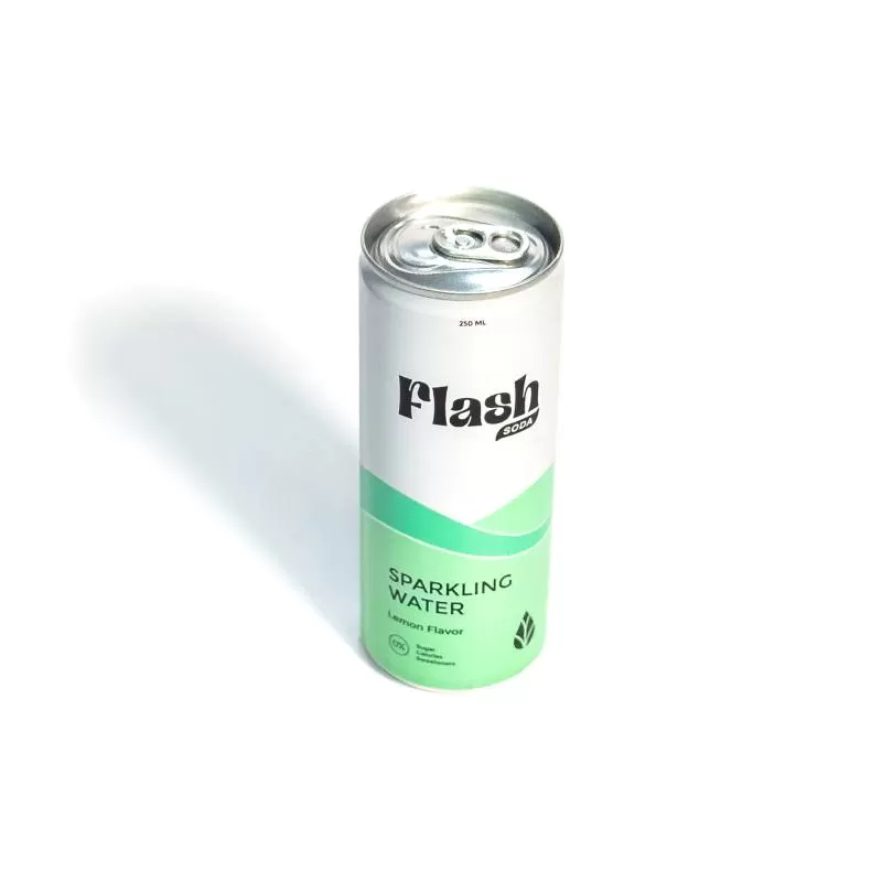 Flash Sparkling Water - Lemon Flavor