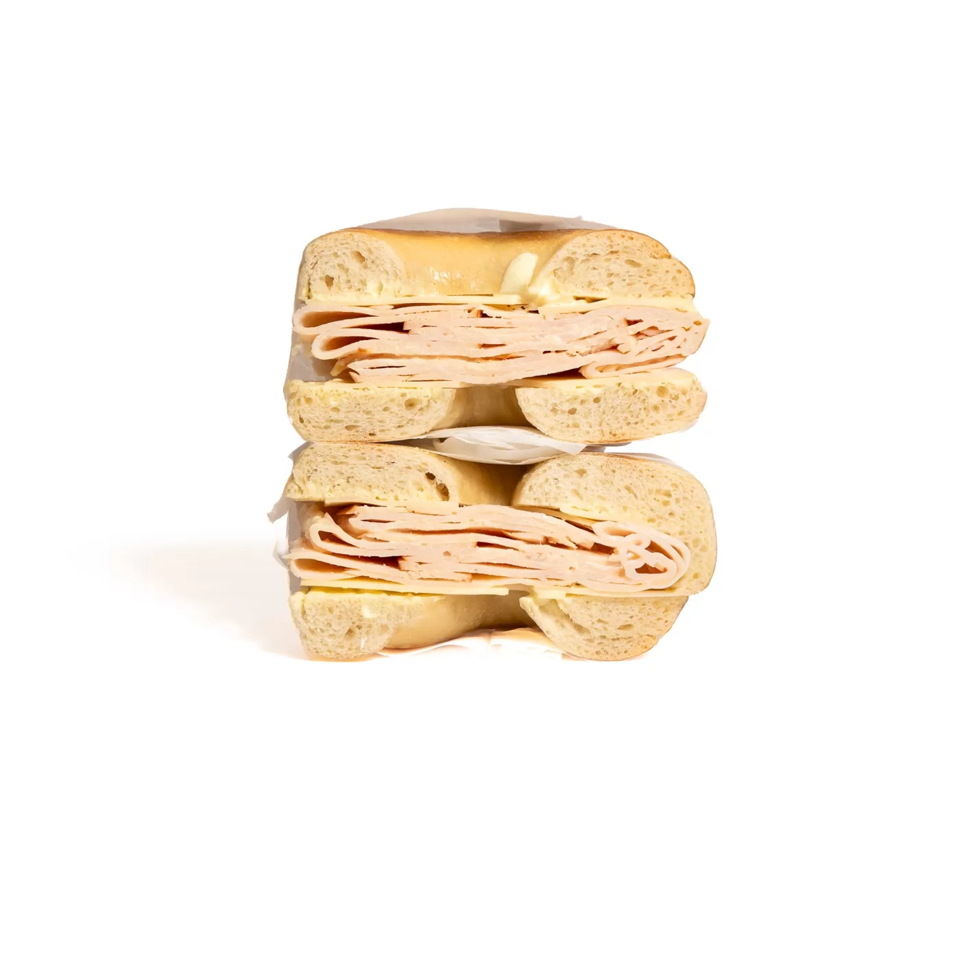 Turkey & Cheese Bagel Sandwich
