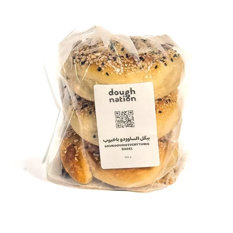 Doughnation Sourdough Everything Bagel 225g