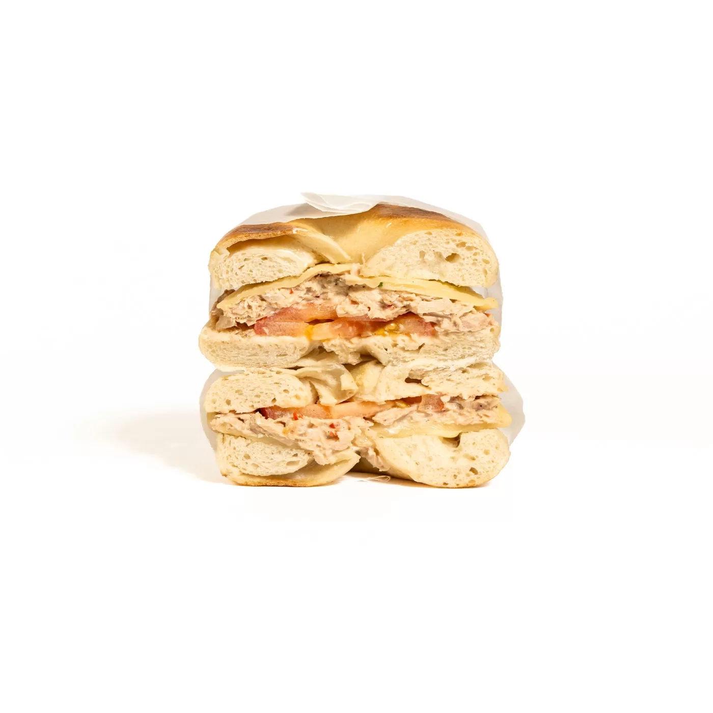 Tuna Melt Bagel Sandwich